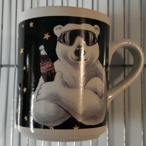 2 Vintage Coca-Cola Bears Mugs